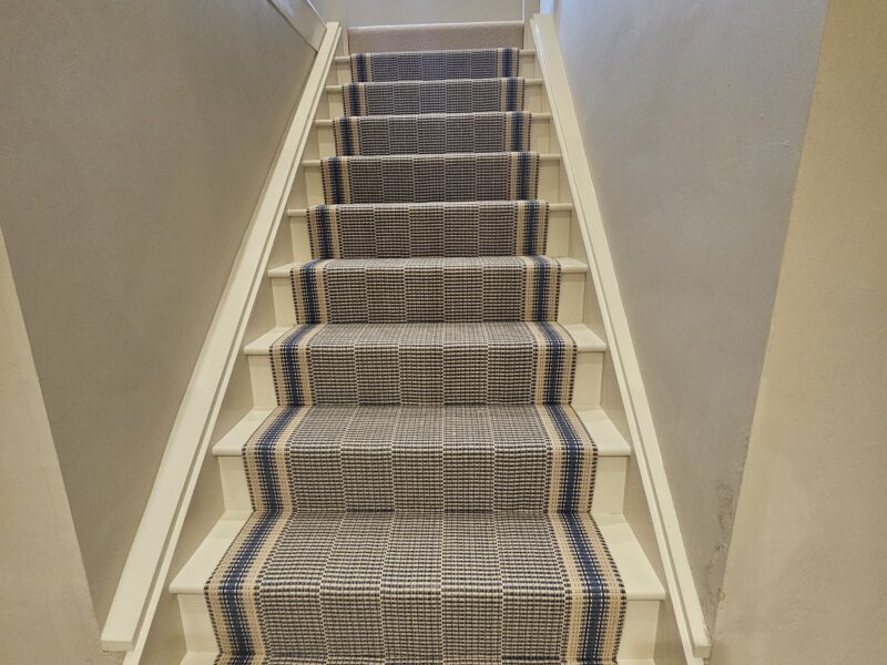 Roger Oates Design - Milo Indigo 85cm Wide Runner