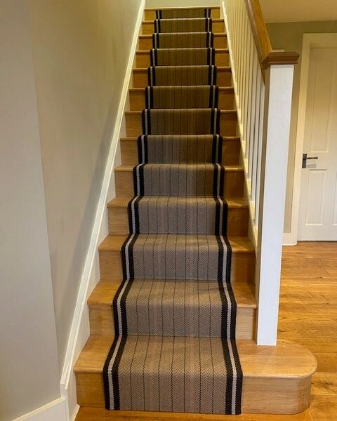 Trent Beaver flatweave runner from Roger Oates Design.