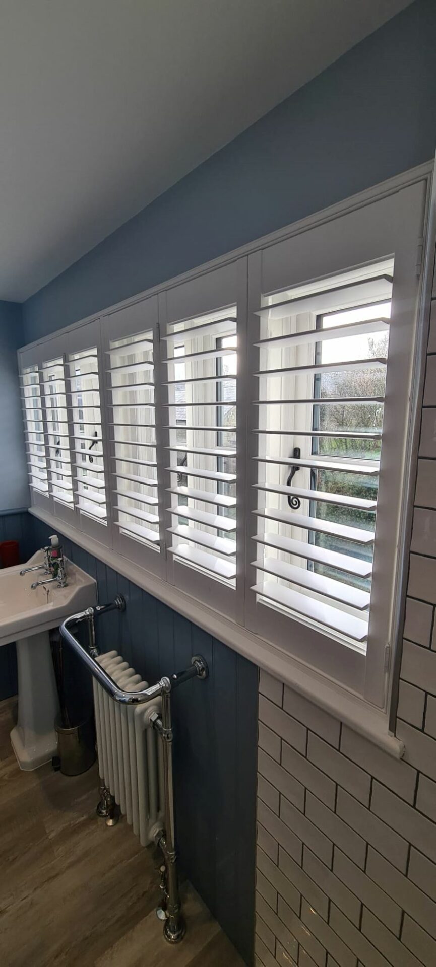 Tropical - Austin Wood Shutters 76mm Pure White