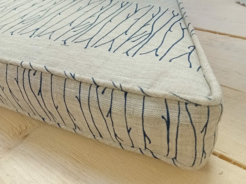Custom Made Seat Cushion from SJH Fabrics